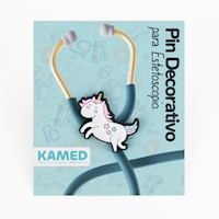 Pin Decorativo para Estetoscopio KAMED Modelo Unicornio